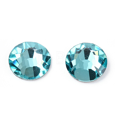 Glass Flat Back Rhinestone Cabochons RGLA-S002-20SS-11-1