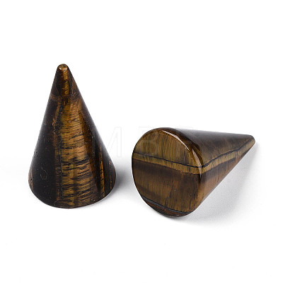 Natural Tiger Eye Ring Display Stands G-T144-06G-1