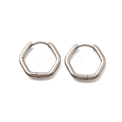 201 Stainless Steel Hoop Earrings EJEW-Z137-02P-04-1