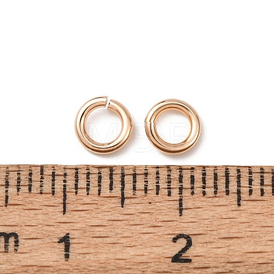 1/20 14K Gold Filled Open Jump Rings KK-G164-06G-03-1