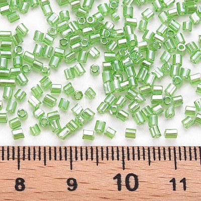 Glass Bugle Beads SEED-S032-11A-119A-1