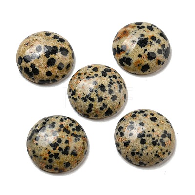 Natural Dalmatian Jasper Cabochons G-C115-02A-21-1