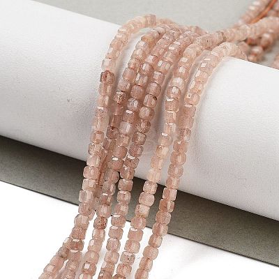 Natural Strawberry Quartz Beads Strands G-H042-B19-01-1