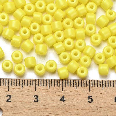 Baking Paint Pearlized Glass Seed Beads SEED-C001-04A-10-1