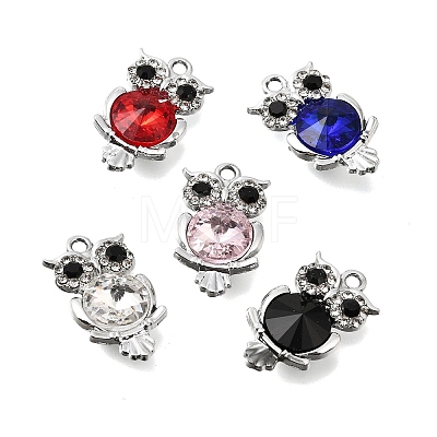 Alloy Rhinestone Pendants FIND-Z124-01P-1