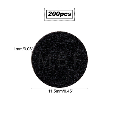 Self-adhesive Felt Fabric Circles DIY-FG0001-30A-1