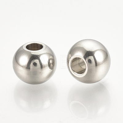 304 Stainless Steel Spacer Beads X-STAS-T021-3-1