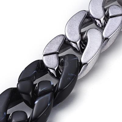 Handmade Curb Chains AJEW-JB00568-03-1