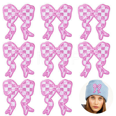 8Pcs Polyester Clothing Patches DIY-TA0015-30B-1