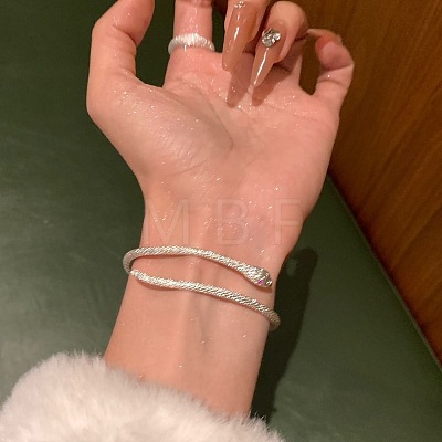 Alloy Cuff Bangles for Women FS-WGE8895-01-1
