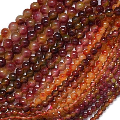 Natural Malaysia Jade Beads Strands G-B165-C05-4mm-1