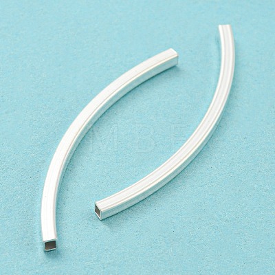 925 Sterling Silver Tube Beads STER-Q191-03B-S-1