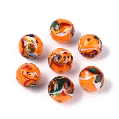 Handmade Lampwork Beads LAMP-Q039-05F-1