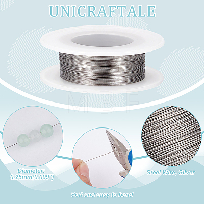 Unicraftale Steel Wire TWIR-UN0001-02-0.25mm-1