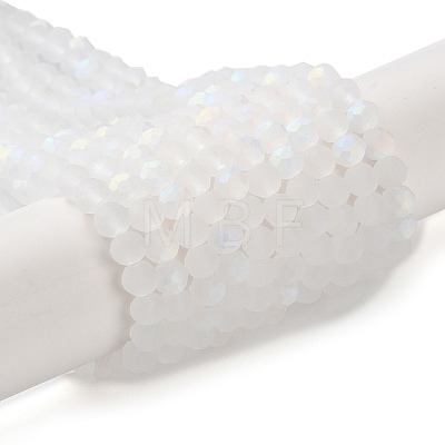 Transparent Glass Beads Strands X1-EGLA-A034-T4mm-MB19-1
