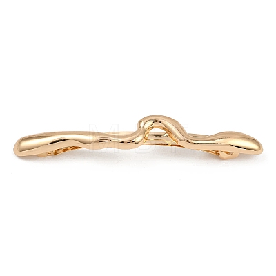 Alloy with Iron Clip Hair Barrettes LS-PHAR-G014-05C-G-1