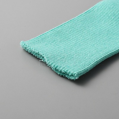 Polyester Elastic Ribbing Fabric for Cuffs DIY-WH0304-574F-1