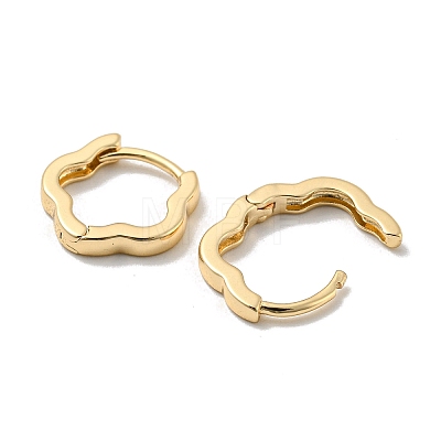 Brass Hoop Earrings for Women EJEW-E295-21KCG-1
