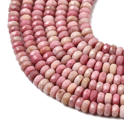 Natural Rhodonite Beads Strands G-G343-A01-2x4mm-1
