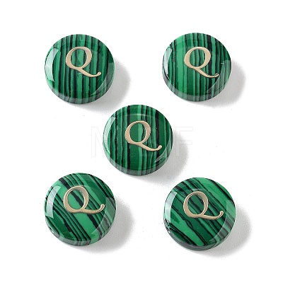 Synthetic Malachite Beads G-A238-01Q-1