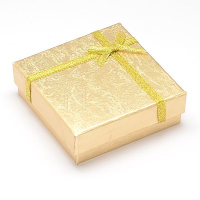 Square Cardboard Jewelry Boxes CBOX-L001-09-1