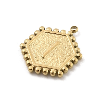201 Stainless Steel Pendants LS-STAS-R227-01J-G-1