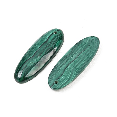Natural Malachite Pendants G-B187-01A-02-1