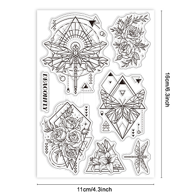 Custom PVC Plastic Clear Stamps DIY-WH0448-0673-1