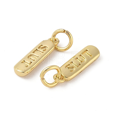 Brass Pendants X-KK-L245-01G-04-1