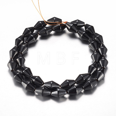 Magnetic Synthetic Hematite Bead Strands G-A164-09C-1