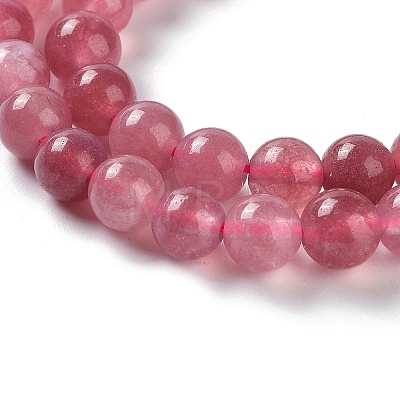 Dyed Natural Malaysia Jade Beads Strands G-G021-02A-09-1