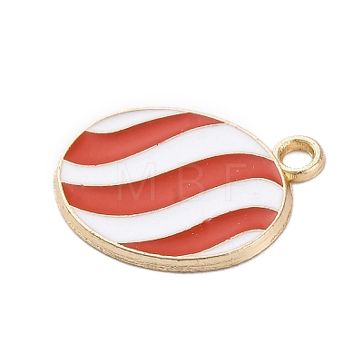 Christmas Alloy Enamel Pendants ENAM-S027-01C-G-1