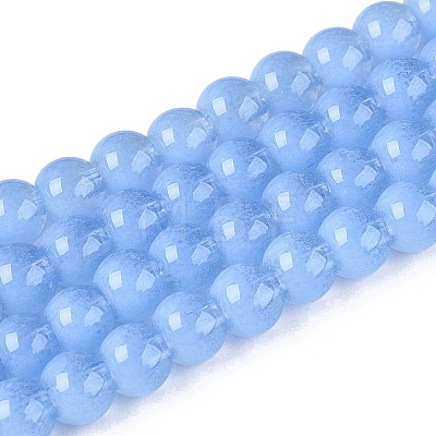 Acrylic Imitation Cat Eye Beads Strands OACR-Q197-01A-05-1
