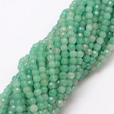 Natural Agate Bead Strands G-G882-4mm-A01-4-1