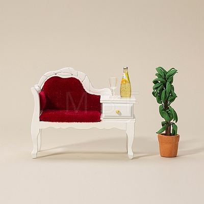 Mini Wood Sofa with Cabinet Furniture Model MIMO-PW0003-014-1