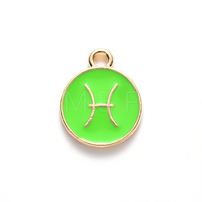 Alloy Enamel Pendants LS-X-ENAM-S124-01A-06H-1