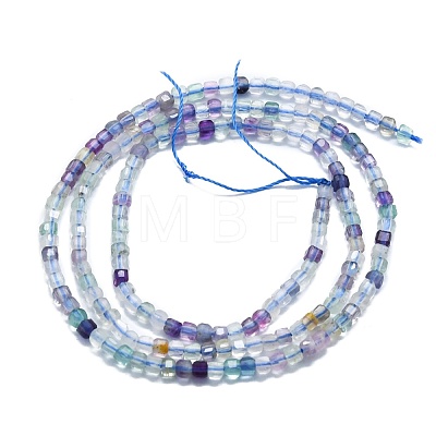 Natural Fluorite Beads Strands G-P457-B01-45-1