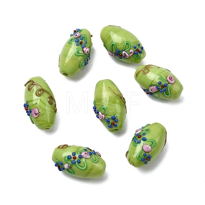 Handmade Lampwork Beads LAMP-J089-D09-A-1-1