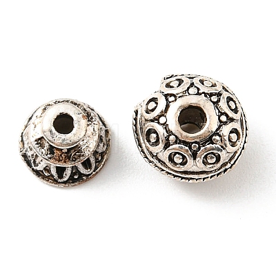 Tibetan Style Alloy 3 Hole Guru Beads X-FIND-A031-04AS-1
