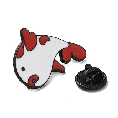 Koi Fish/Carp Cartoon Style Enamel Pins JEWB-D023-01A-EB-1