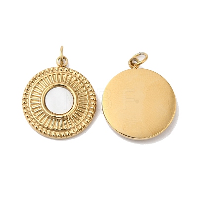 Ion Plating(IP) 304 Stainless Steel Pendants X-STAS-Q215-40G-1
