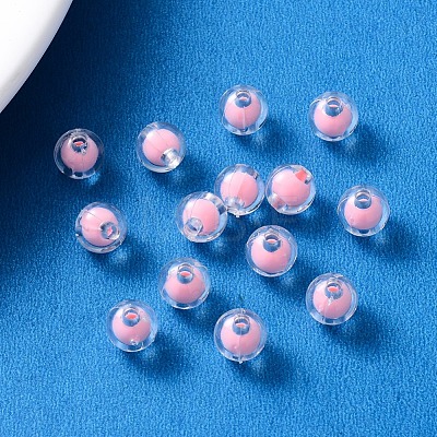 Transparent Acrylic Beads TACR-S135-002E-1