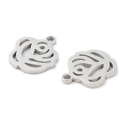 316 Surgical Stainless Steel Charms STAS-Q314-04P-1