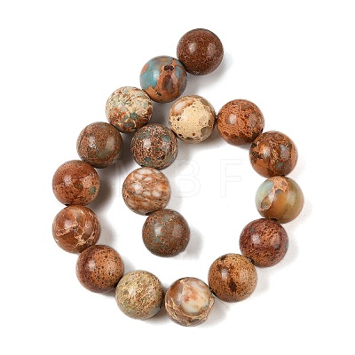 Dyed Natural Regalite/Imperial Jasper/Sea Sediment Jasper Beads Strands G-B124-C03-11-1