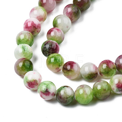 Natural Dyed Persian Jade Gemstone Bead Strands LS-G-R271-6mm-XP03-1