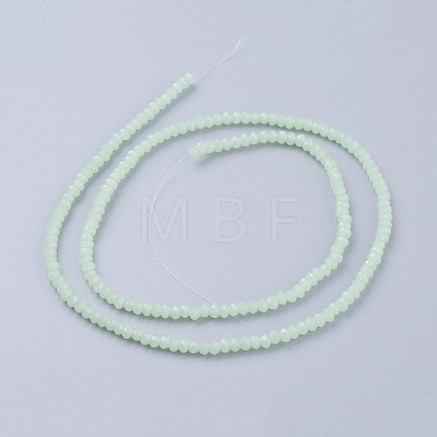 Imitation Jade Glass Beads Strands GLAA-G045-A04-1