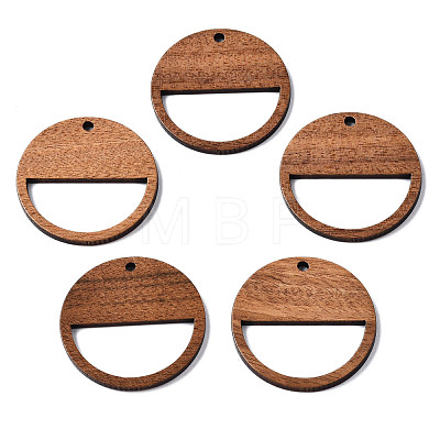 Walnut Wood Pendants WOOD-S054-42-1