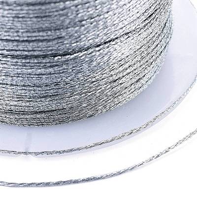 Polyester Braided Metallic Thread X-OCOR-I007-B-30-1