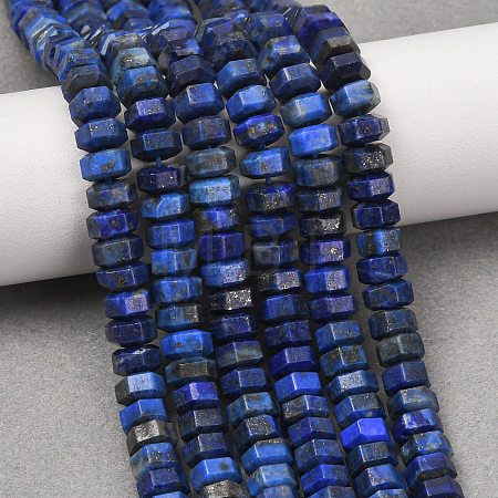 Natural Lapis Lazuli Beads Strands G-G317-A34-3x6mm-1