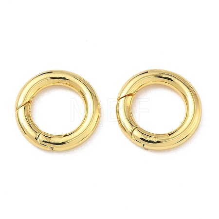 Brass Spring Gate Rings KK-H523-07A-G-1